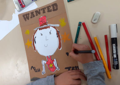 Atelier illustration livre pour enfant Wanted