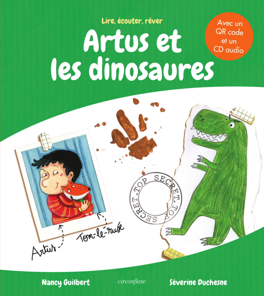 couverture livre avec Dinosaure